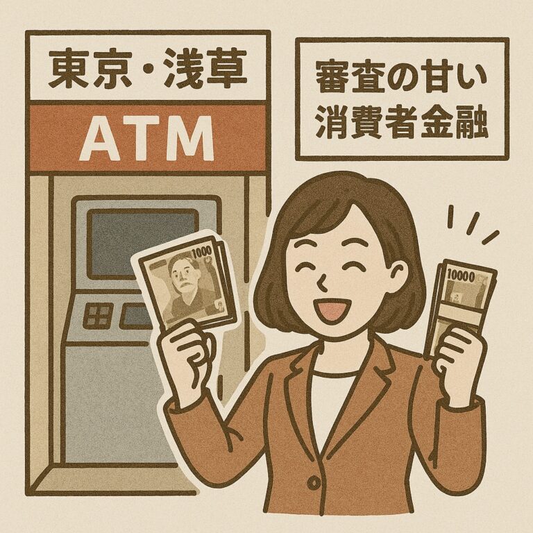 審査の甘い消費者金融