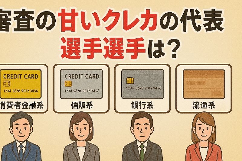 審査の甘いクレカ