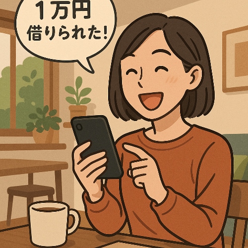 小口で借りれる消費者金融